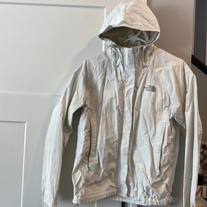 White North Face windbreaker - great deal!